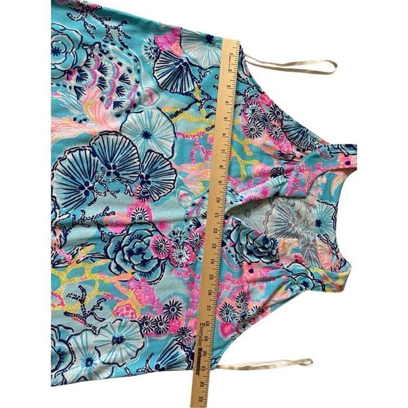 LILLY PULITZER Ross Knit Dress  BALI BLUE ONCE UPON A TIDE Size XL  NWOT Small F - Picture 6 of 9